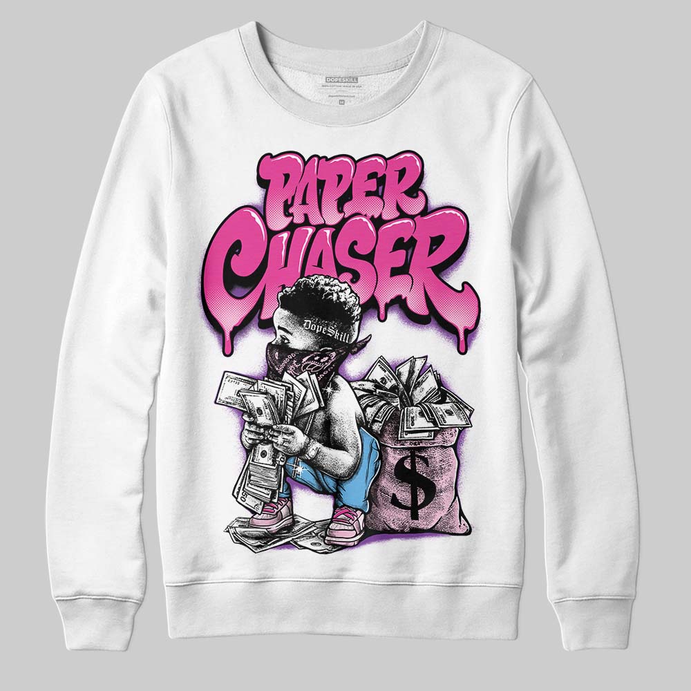Pink 'Paper Chaser Boy' DopeSkill Graphic Sweatshirt