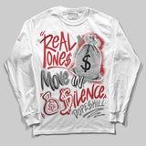 Bugs Bunny 8s DopeSkill Long Sleeve T-Shirt Real Ones Move In Silence Graphic