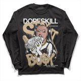 TAN Collection DopeSkill Long Sleeve T-Shirt Stay It Busy Graphic