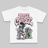 Medium Soft Pink 4s DopeSkill Toddler Kids T-shirt Paper Chaser Boy Graphic