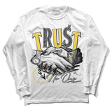 Black Tour Yellow AJ 4 Thunder DopeSkill Long Sleeve T-Shirt Trust No One Graphic