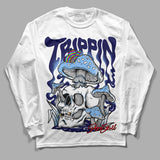 University Blue 6s DopeSkill Long Sleeve T-Shirt Trippin Graphic