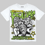 Neon Green Collection DopeSkill Oversize Print T-Shirt Distorted Realms Graphic