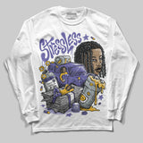 Lakers 4s DopeSkill Long Sleeve T-Shirt Stressless Graphic