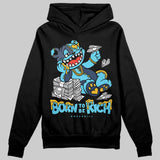 Gamma 11s DopeSkill Hoodie Sweatshirt Born To Be Rich Graphic
