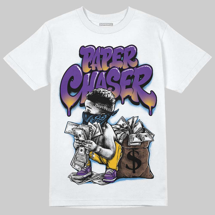 PURPLE 'Paper Chaser Boy' DopeSkill Graphic T-Shirt