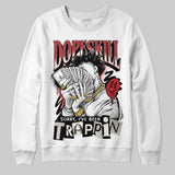 Flight Club 4s DopeSkill Sweatshirt Sorry I've Been Trappin Graphic
