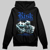 Royal Blue 'Risk Is Better Than Regret' DopeSkill Graphic Hoodie