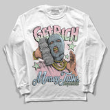 Medium Soft Pink 4s DopeSkill Long Sleeve T-Shirt Get Rich Graphic