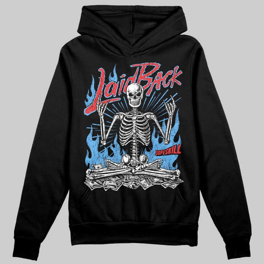 University Blue 'Laid Back' DopeSkill Graphic Hoodie