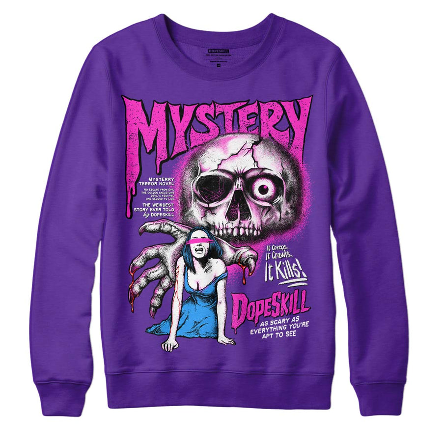 Court Purple 13s DopeSkill Purple Sweatshirt Mystery Ghostly Grasp Graphic