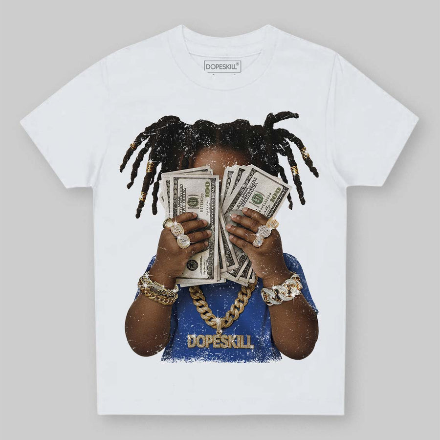 Royal Blue Collection DopeSkill Toddler Kids T-shirt Rich Youth Graphic