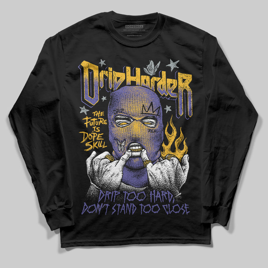 Lakers 4s DopeSkill Long Sleeve T-Shirt Drip Harder Graphic