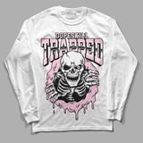 Dunk Low Pink Foam DopeSkill Long Sleeve T-Shirt Trapped Halloween Graphic