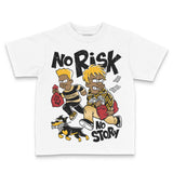 Taxi 12s 2025 DopeSkill Toddler Kids T-shirt No Risk No Story Graphic