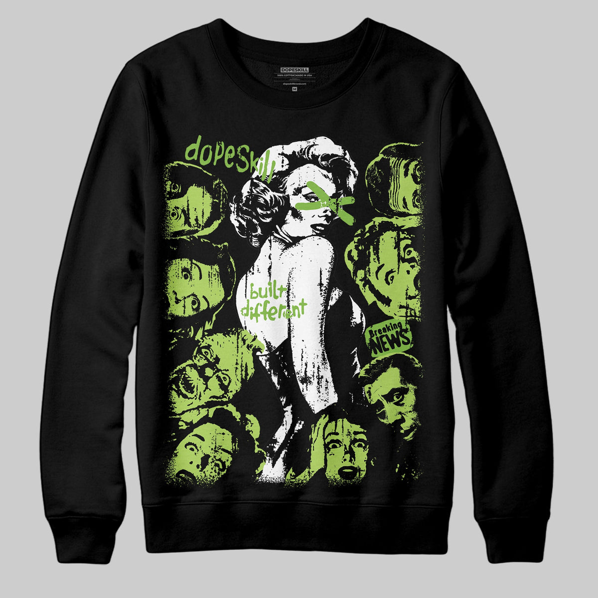 Max 95 OG 'Neon' DopeSkill Sweatshirt Built Different Graphic