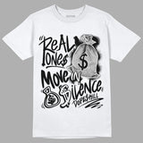 Dunk Low Panda White Black DopeSkill T-Shirt Real Ones Move In Silence Graphic