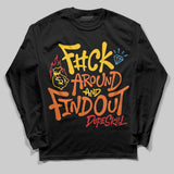 Yellow Collection DopeSkill Long Sleeve T-Shirt F#ck Around And Find Out Graphic