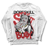 Red Taxi 12s DopeSkill Long Sleeve T-Shirt Stay It Busy Graphic