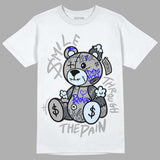 AJ 11 Cool Grey DopeSkill T-Shirt Smile Through The Pain Graphic