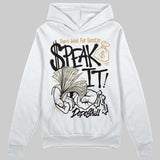 Reverse Metallic 5s DopeSkill Hoodie Sweatshirt Speak It Graphic