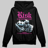 Pink 'Risk Is Better Than Regret' DopeSkill Graphic Hoodie