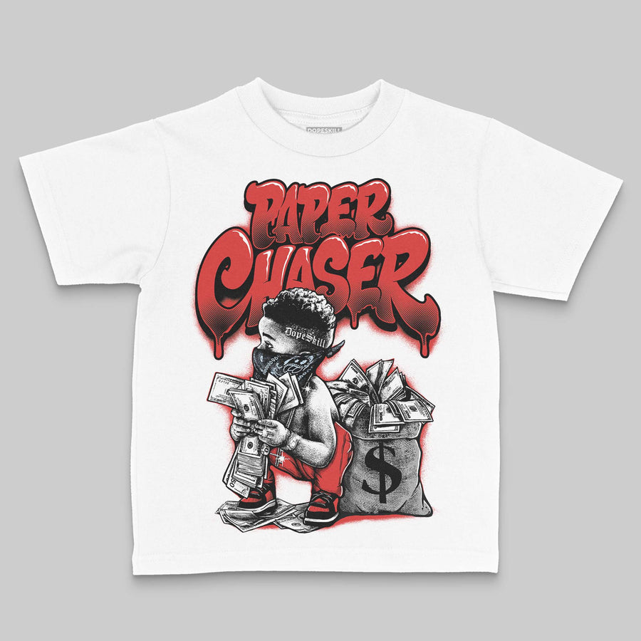 Reverse Infrared 6s DopeSkill Toddler Kids T-shirt Paper Chaser Boy Graphic