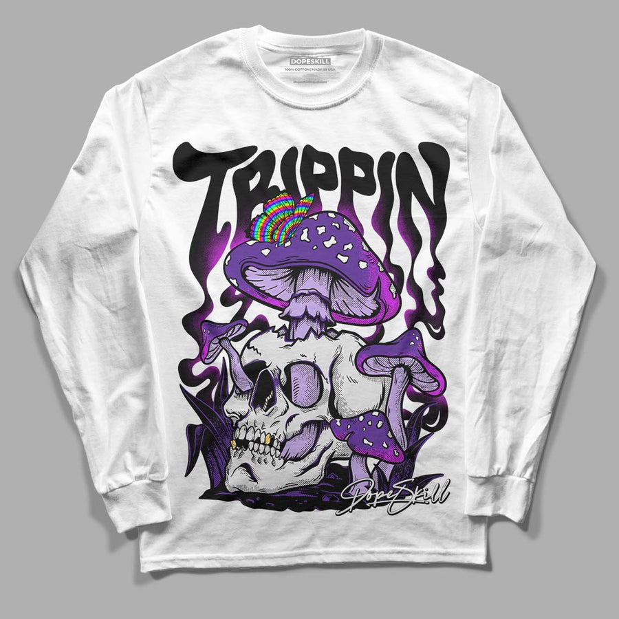 Court Purple 13s DopeSkill Long Sleeve T-Shirt Trippin Graphic