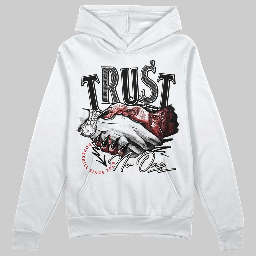 Flight Club 4s DopeSkill Hoodie Sweatshirt Trust No One Graphic