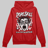 Red Collection DopeSkill Hoodie Sweatshirt Root of Evil Graphic