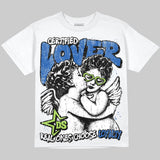 Griffey Max 1 'Varsity Royal' DopeSkill Oversize Print T-Shirt Real Ones Choose Loyalty Graphic