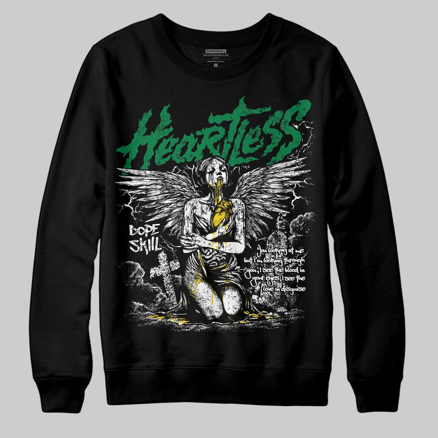 Green Collection DopeSkill Sweatshirt Heartless Graphic