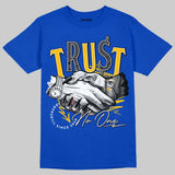 Royal Blue Collection DopeSkill Royal Blue T-shirt Trust No One Graphic
