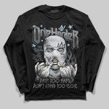 Wolf Grey 5s DopeSkill Long Sleeve T-Shirt Drip Harder Graphic