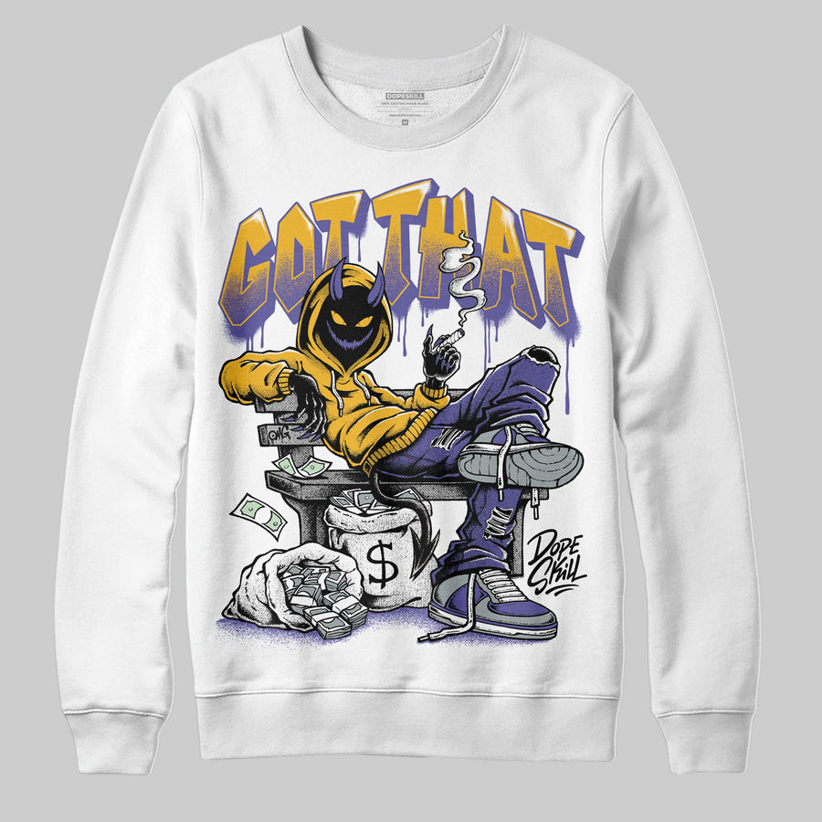 Lakers 4s DopeSkill Sweatshirt Got That Graphic
