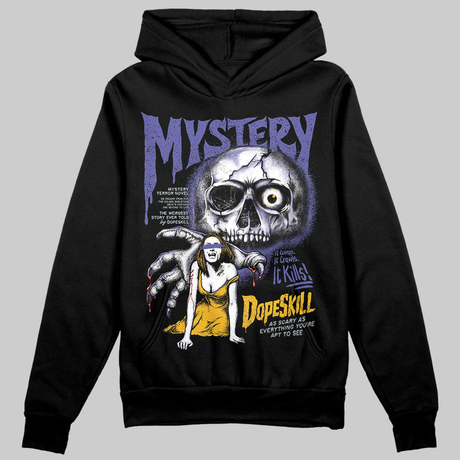 Lakers 4s DopeSkill Hoodie Sweatshirt Mystery Ghostly Grasp Graphic