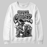 Black Cat 4s DopeSkill Sweatshirt Paper Chaser Boy Graphic
