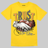 Yellow Ochre 6s DopeSkill Yellow T-shirt Trust No One Graphic