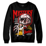 Red Collection DopeSkill Sweatshirt Mystery Ghostly Grasp Graphic