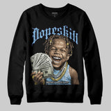 University Blue 'Money Loves Me' DopeSkill Graphic Sweatshirt