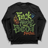 Green Collection DopeSkill Long Sleeve T-Shirt F#ck Around And Find Out Graphic