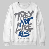Flint Grey 9s DopeSkill Sweatshirt They Not Like Us Graphic