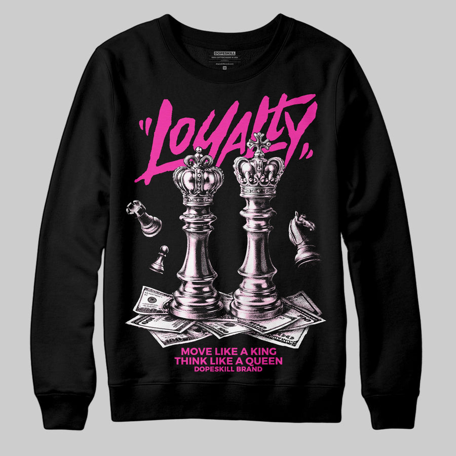 Pink 'Loyalty' DopeSkill Graphic Sweatshirt