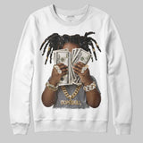 Flint Grey 9s DopeSkill Sweatshirt Rich Youth Graphic