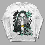 Green Glow 3s DopeSkill Long Sleeve T-Shirt NPC Graphic
