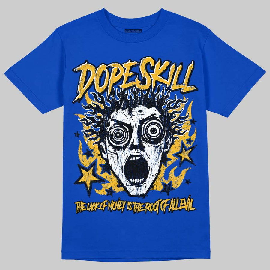 Royal Blue Collection DopeSkill T-Shirt Root of Evil Graphic