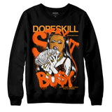 Brilliant Orange 12s DopeSkill Sweatshirt Stay It Busy Graphic