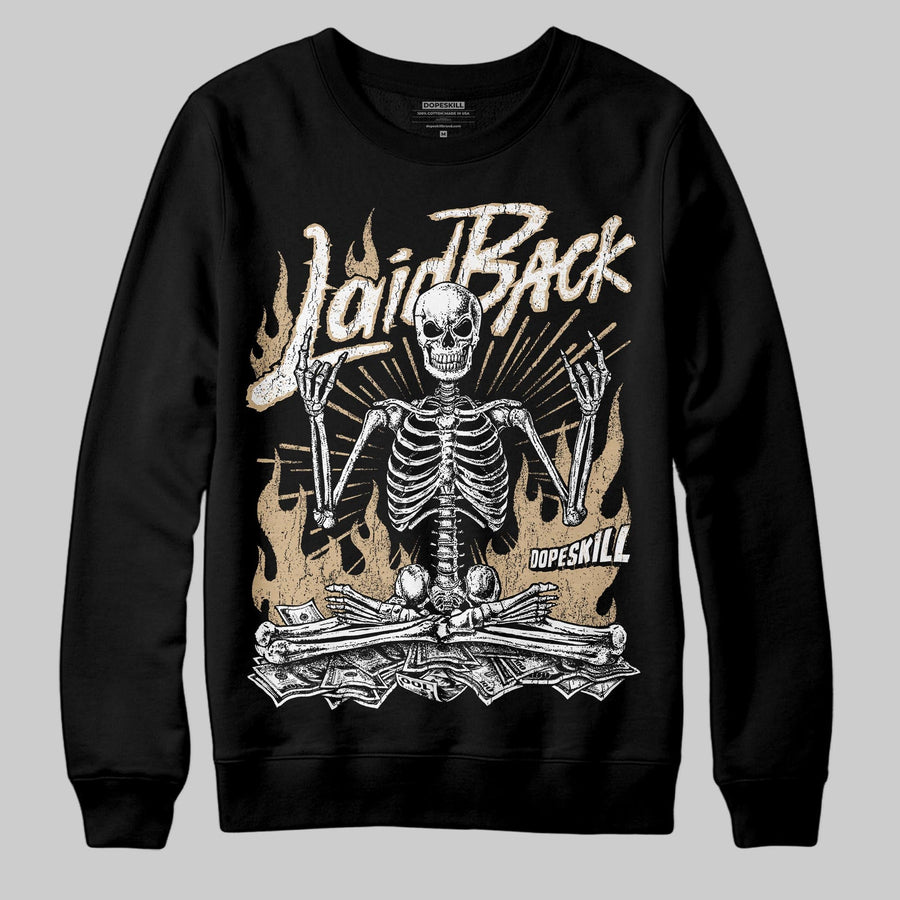 TAN 'Laid Back' DopeSkill Graphic Sweatshirt