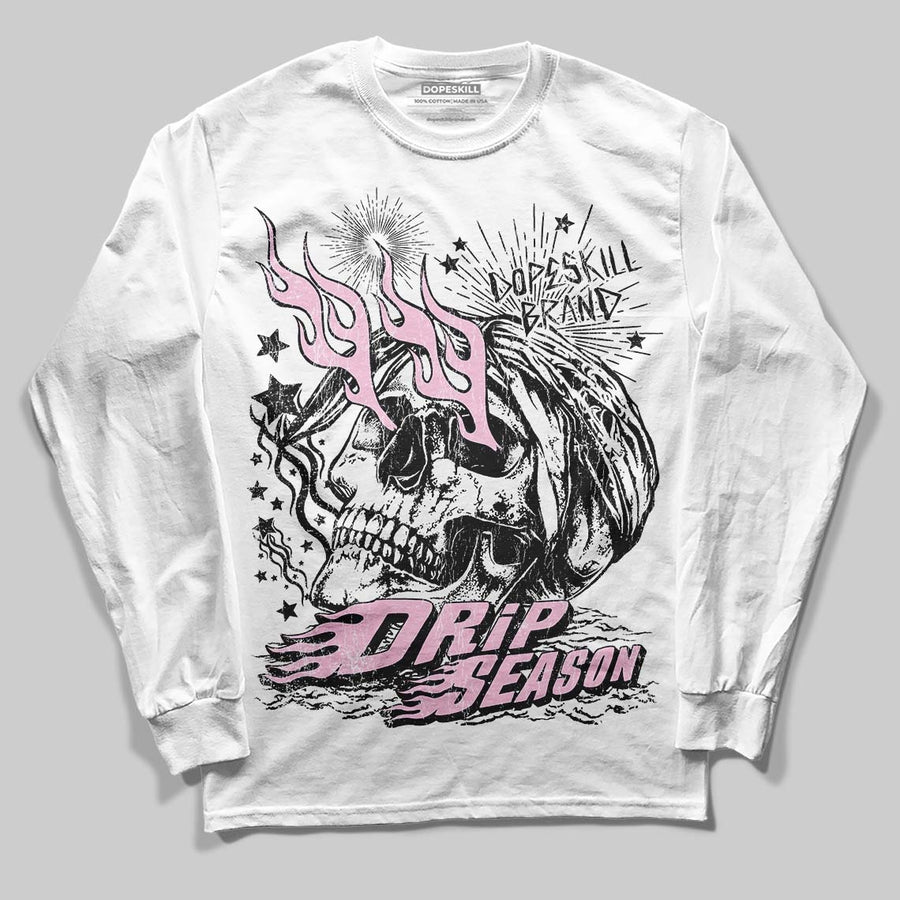 Pink Collection DopeSkill Long Sleeve T-Shirt Drip Season Graphic