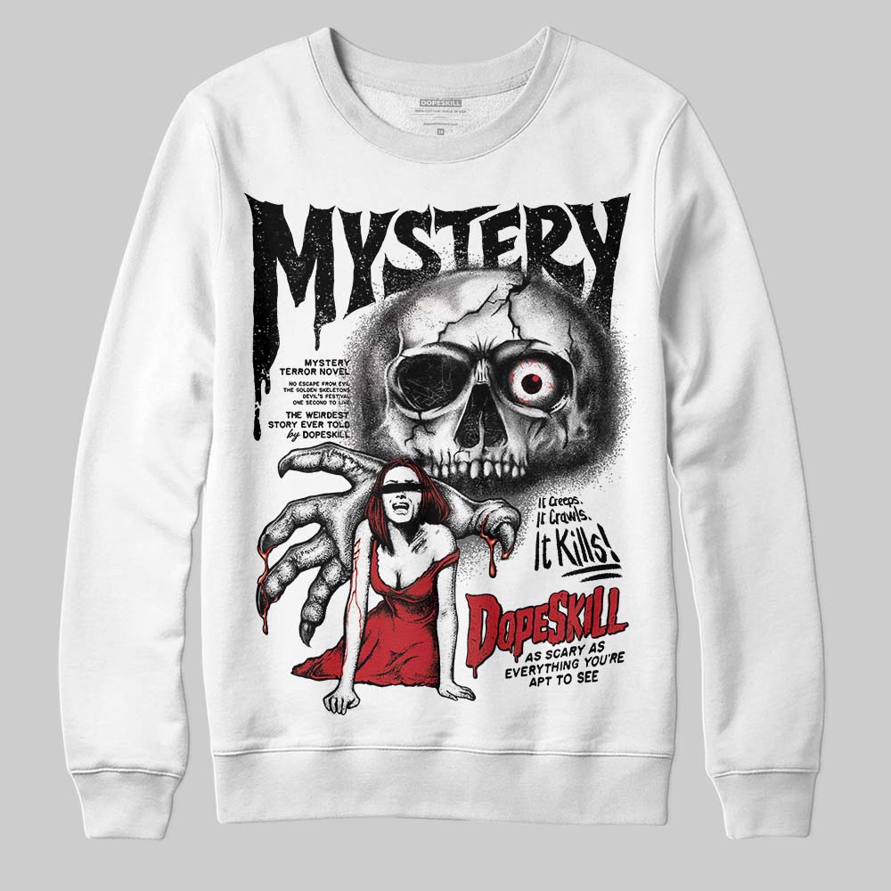 Black Cat 4s DopeSkill Sweatshirt Mystery Ghostly Grasp Graphic
